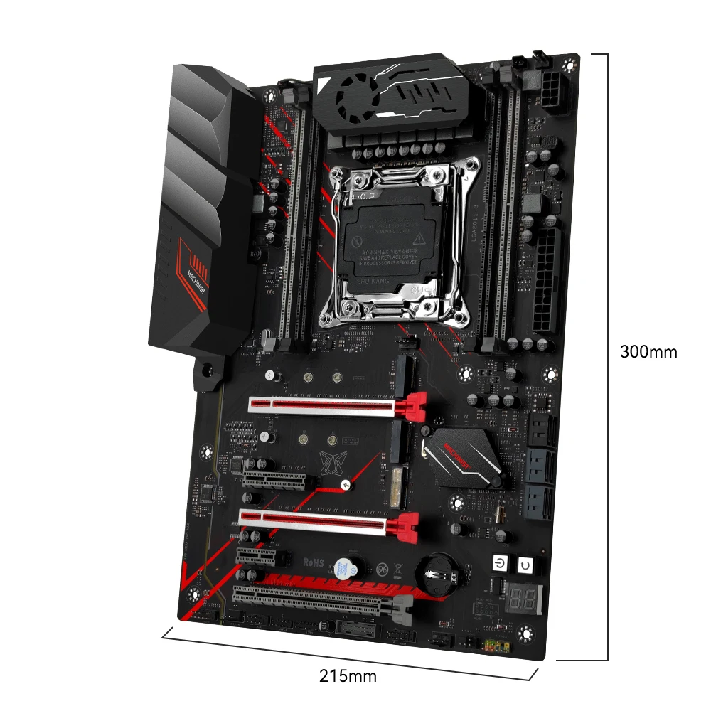 MACHINIST X99 kit placa base MR9A PRO AMX Set Intel Xeon E5 2697 V4 CPU con canal fijo DDR4 2x16g 2133MHz para computadora de juegos - imagen 2