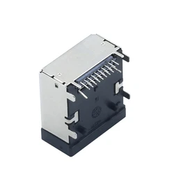 Conector HDMI Tipo E Macho 90° – Resistente a Golpes, Soporte 8K