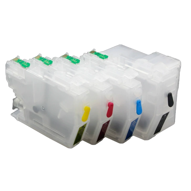 Cartucho de tinta recargable LC3619 LC3617 3619 3617 XL con reiniciador para Brother LC3619XL MFC-J2330DW MFC-J2730DW J3530DW J3930DW - imagen 2