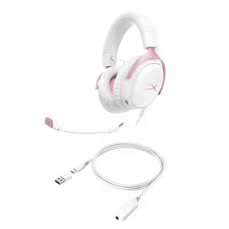 100% Original Hyperx Cloud III auriculares para juegos micrófono con cable DTS auriculares para juegos de audio cancelación de ruido auriculares Cloud 3 - imagen 5