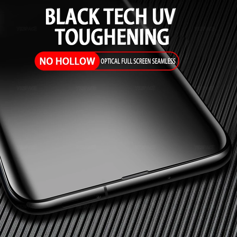 2 uds pegamento líquido UV transparente vidrio templado 3D para Honor 30 V40 50 60 70 80 SE 90 100 200 300 Pro Ultra 5G Protector de pantalla - imagen 4