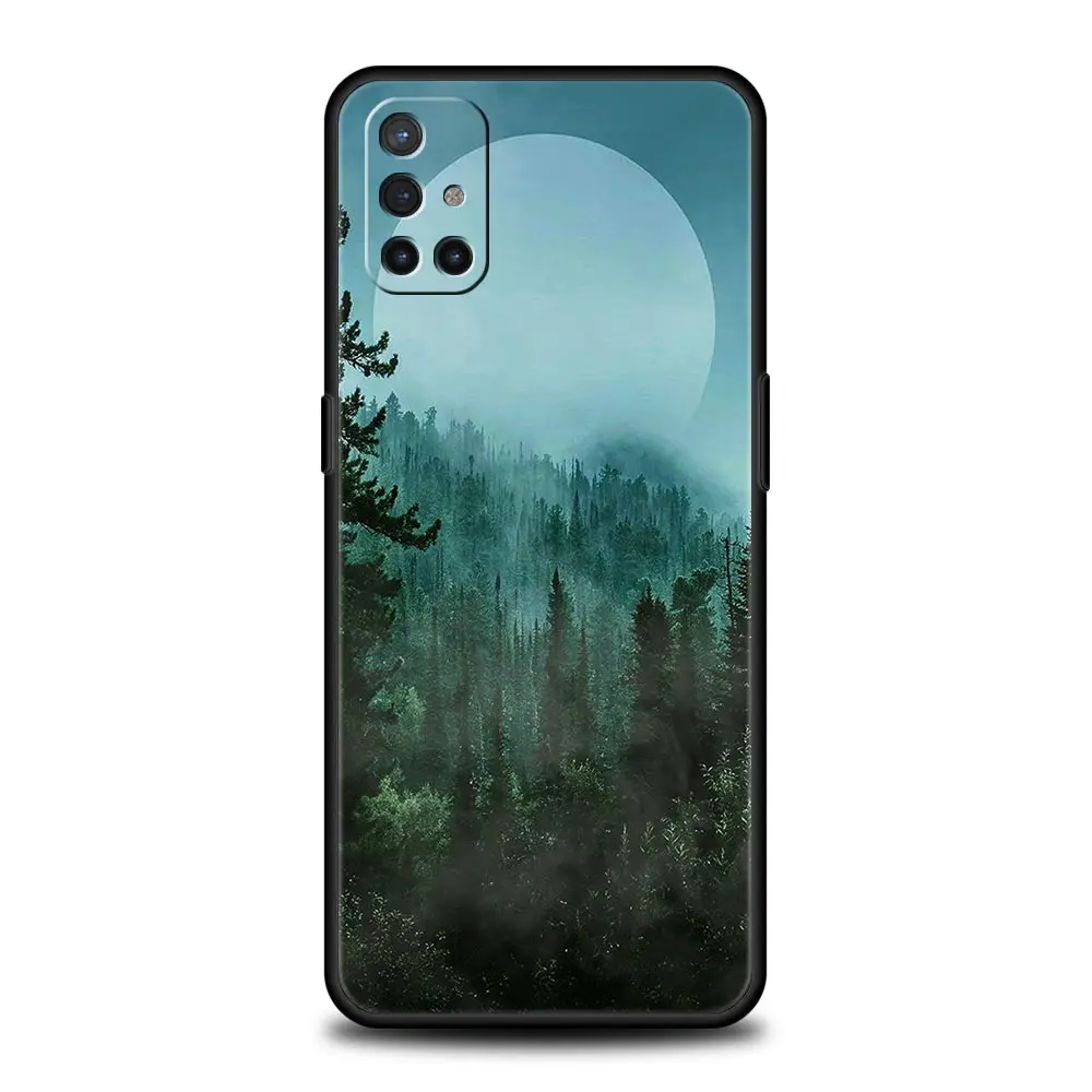 Funda de teléfono para OnePlus 12 11 10 9 Pro 9T 12R 10R 9R 9RT 10T 8T 8 7 6T 7T Nord 2T CE 2 5G N200 N10, cubierta de madera geométrica forestal - imagen 5