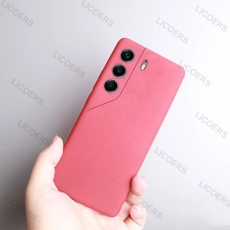 Para Tecno Camon 40 Pro Premier 4G 5G funda de silicona suave mate arena protección completa cámara anticaída cubierta antideslizante Fundas - imagen 4