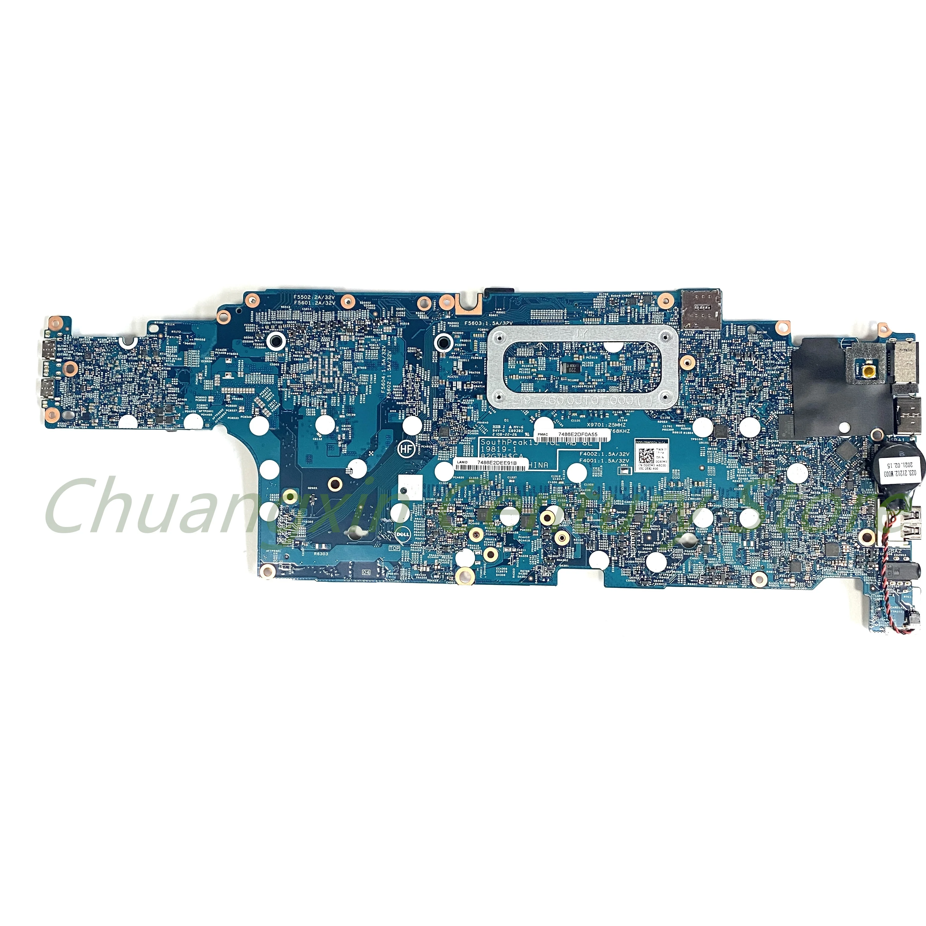 Adecuado para la placa base del ordenador portátil Dell Latitude 5520 3560 19819-1 con CPU I5 I7-11th Gen UMA 100% probado completamente funciona - imagen 2