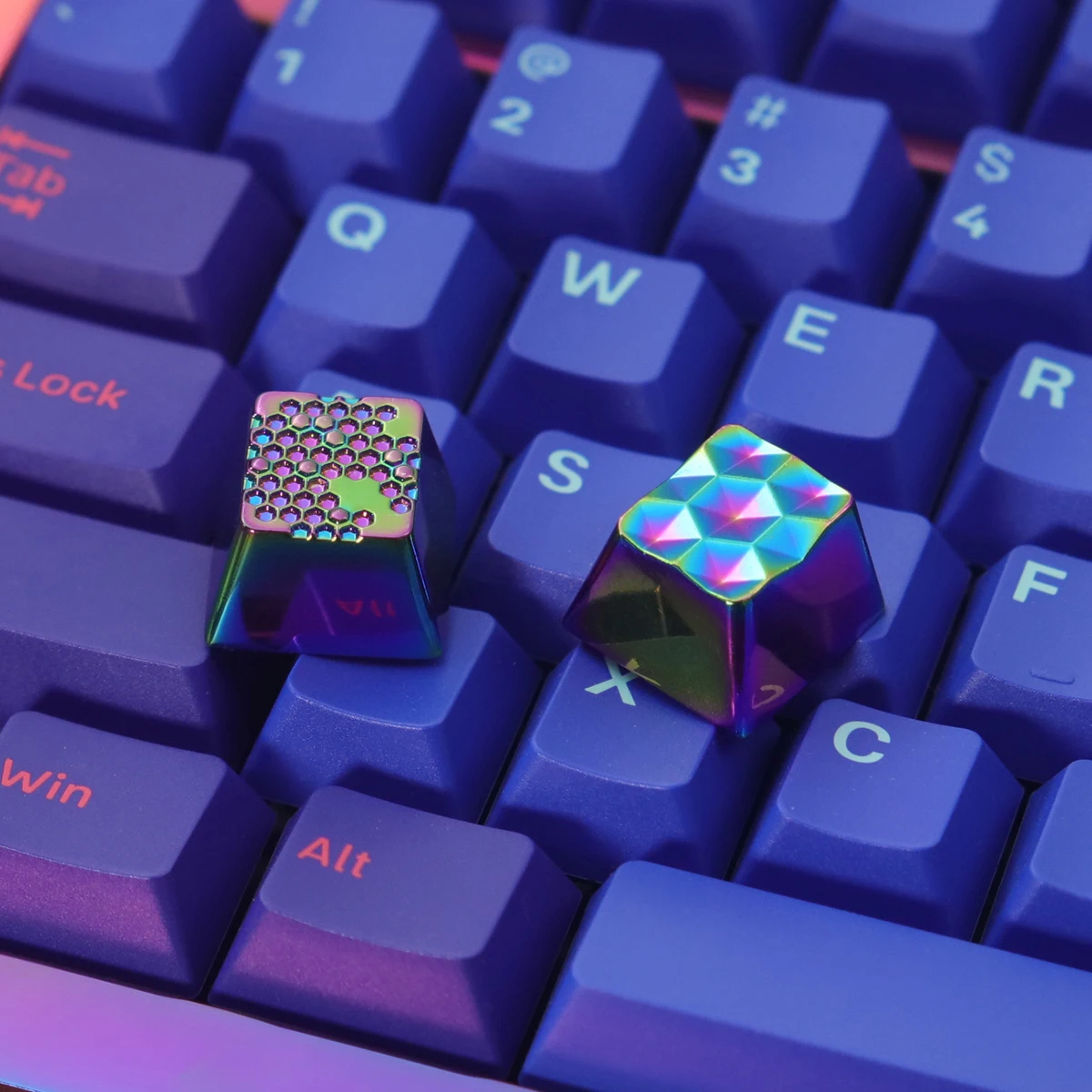 Keystone Artisan Keycap para teclado mecánico aleación de aluminio y Zinc Metal personalizado juego PC - imagen 3