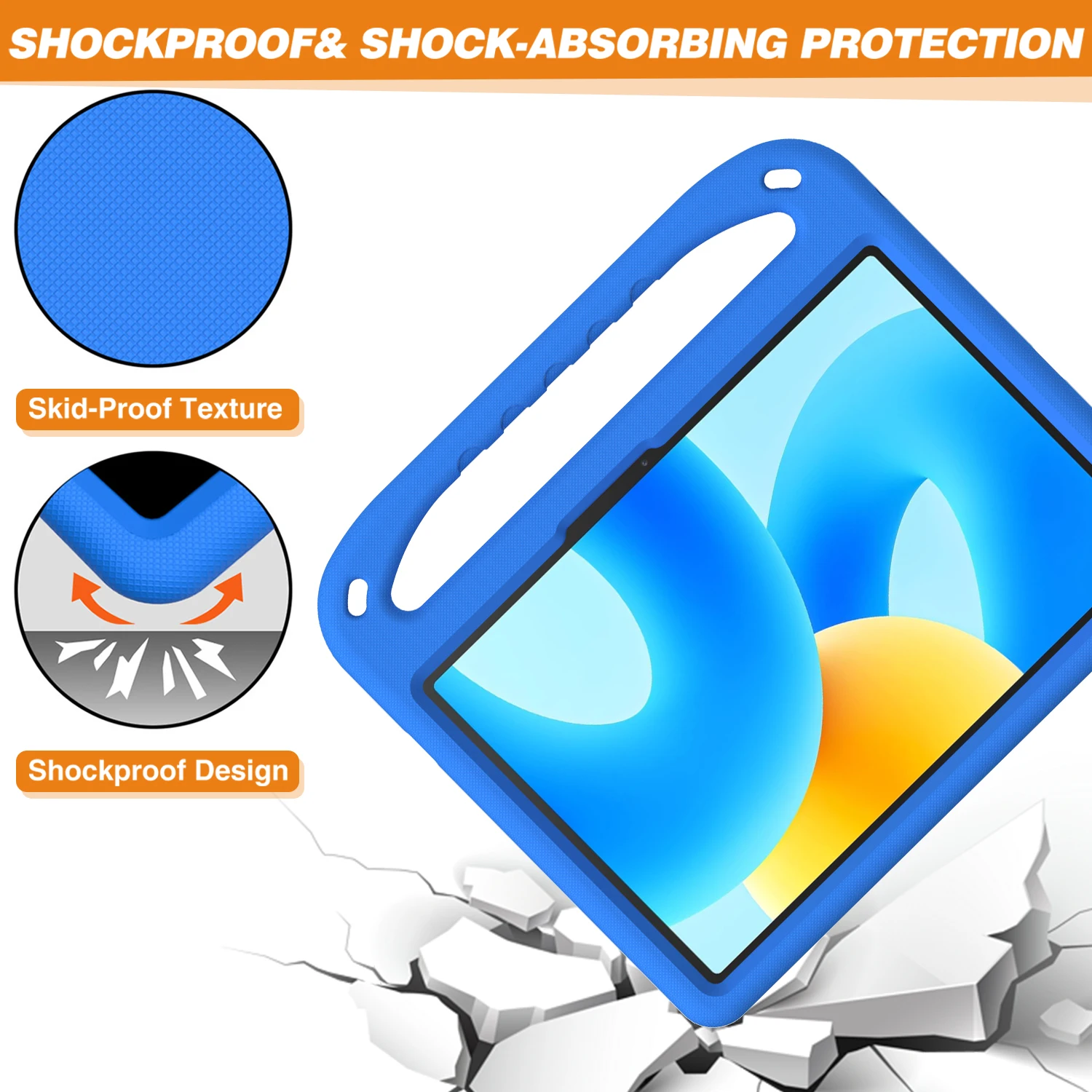 Funda de EVA para Huawei MatePad 11,5 S 2024 TGR-W09 Air 11,5 2023, funda con soporte incorporado, a prueba de golpes - imagen 4