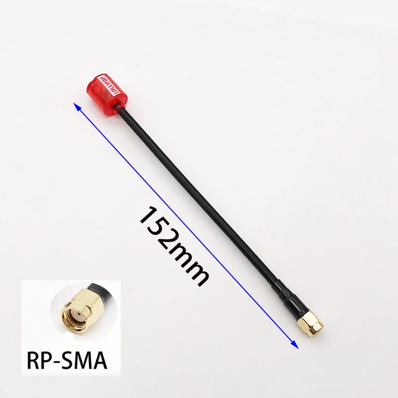 152mm RPSMA red