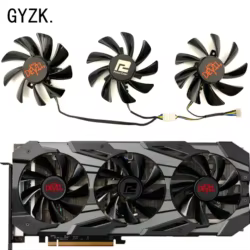 Ventilador de repuesto para tarjeta gráfica POWERCOLOR Radeon RX5700 5700XT Red Devil, nuevo