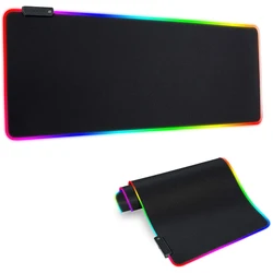 Alfombrilla de Ratón RGB XXL LED para Gaming Antideslizante