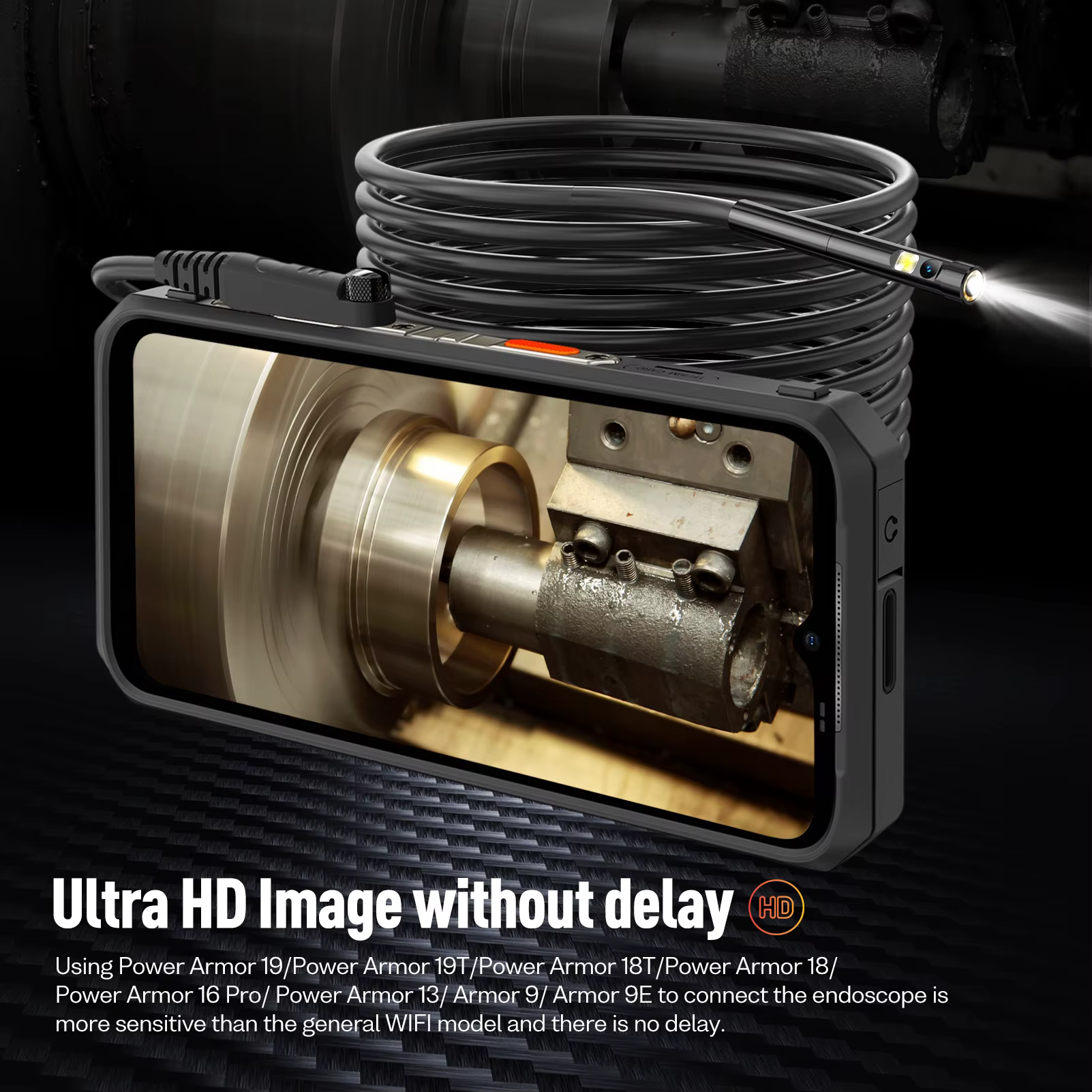 Ulefone Endoscopio Impermeable ARMOR 9/9E/13/18T – Resistente al Agua - imagen 4