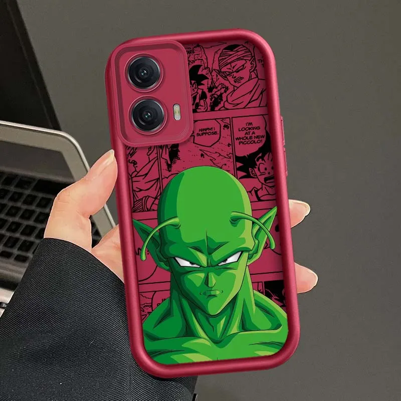 D-Dragon Ball Anime Art Cover For Motorola MOTO Edge G85 G54 G35 G34 G32 E22 E14 G04 50 5G Eye Ladder Phone Case - imagen 5