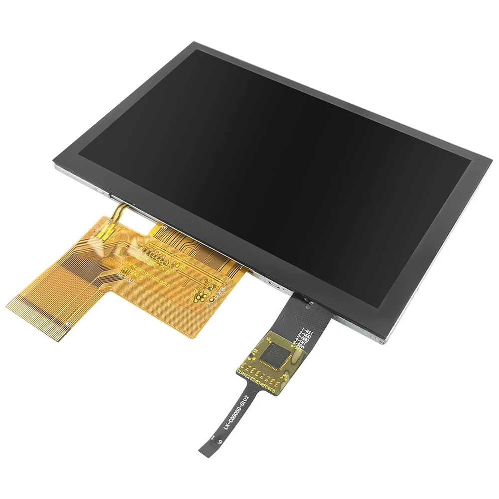 Módulos de pantalla LCD TFT de 5 pulgadas HD 800*480 RGB IPS 40Pin 3,3 V controlador ILITTEK 500 iluminación pantalla táctil de resistencia capacitiva - imagen 3