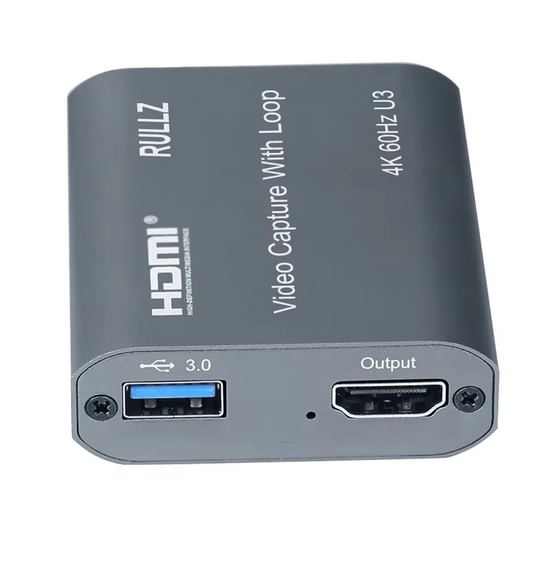 Capturadora HDMI USB 3.0 4K 60Hz – Streaming para PS4