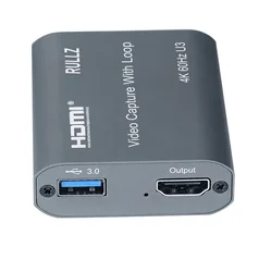 Capturadora HDMI USB 3.0 4K 60Hz – Streaming para PS4