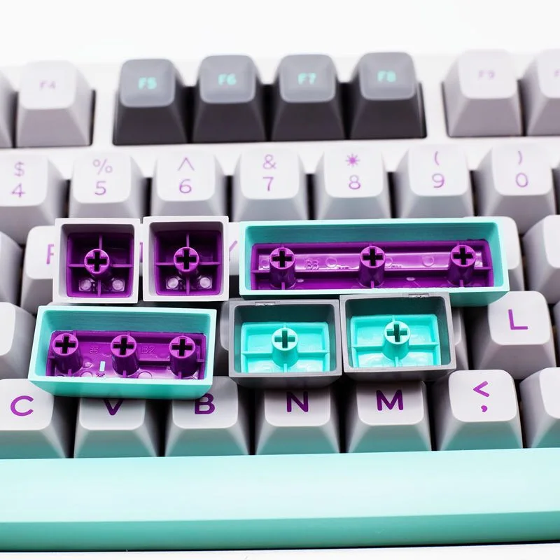 Tapa de tecla de 172 teclas, teclas de perfil PBT SA para MX Switche, tapas de teclado mecánico personalizado para jugar - imagen 5