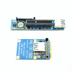 Cable Riser Mini PCIe a PCIe x4 para Tarjeta Gráfica