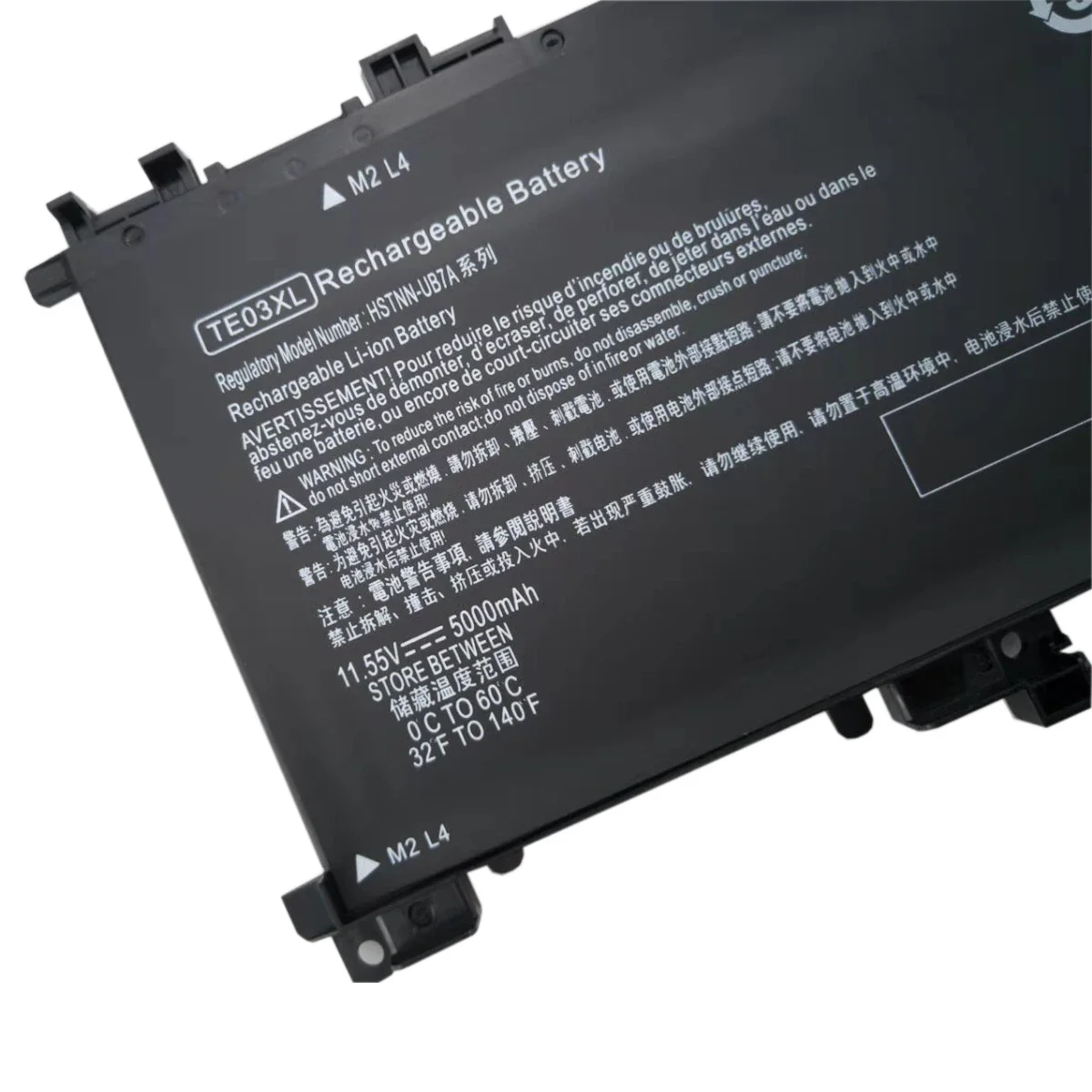 TE03XL batería del ordenador portátil para HP OMEN 15-bc011TX 15-bc012TX 15-bc013TX 15-AX015TX AX017TX TPN-Q173 HSTNN-UB7A 849570-541 849910-850 - imagen 3