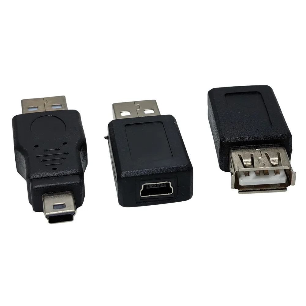 Adaptador USB Tipo A Macho a Micro USB Hembra Mini Conector USB - imagen 2