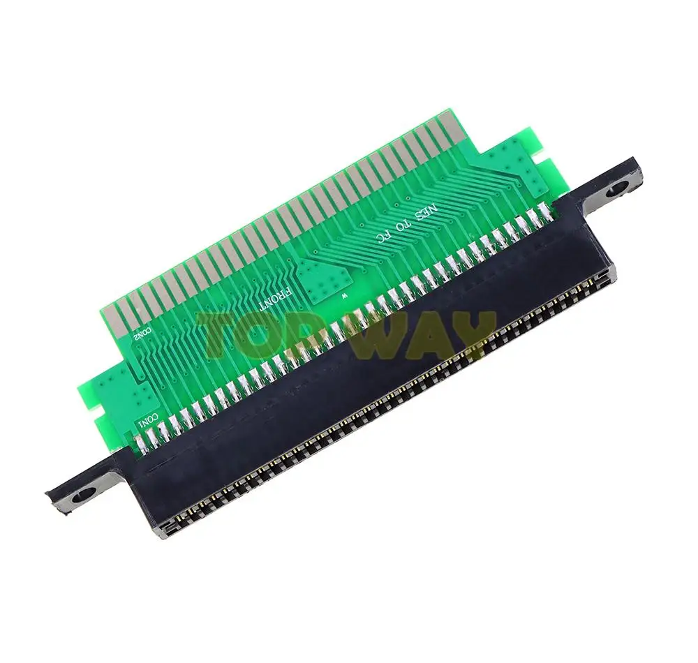 Adaptador lateral de etiqueta para coche, convertidor PCBA con Chip instalado, 72 pines a 60 Pines, compatible con Famicom FC de 60 pines a NES, 1 unidad - imagen 3