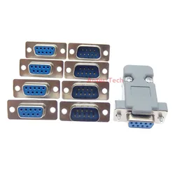 Conector DB9 RS232 Macho Hembra para PCB 9 Pines