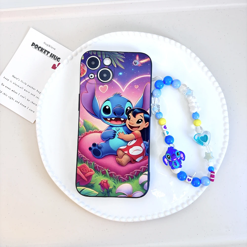 Funda Stitch Lilo para Vivo Y53S Y72 Y52 Y15S Y20 Y20i Y20s Y31 Y51 Y21 Y21S Y27S Y30 Y33 Y51S Y75 Y55 Y93 Y91 Y95 Y01 Y10 - imagen 5