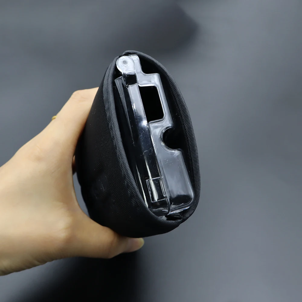 Para NDSi NDSL 3DS nuevo 3DS para PSP1000 2000 3000 PSV 1000 2000 funda protectora de cristal transparente con funda bolsa de almacenamiento de transporte - imagen 2