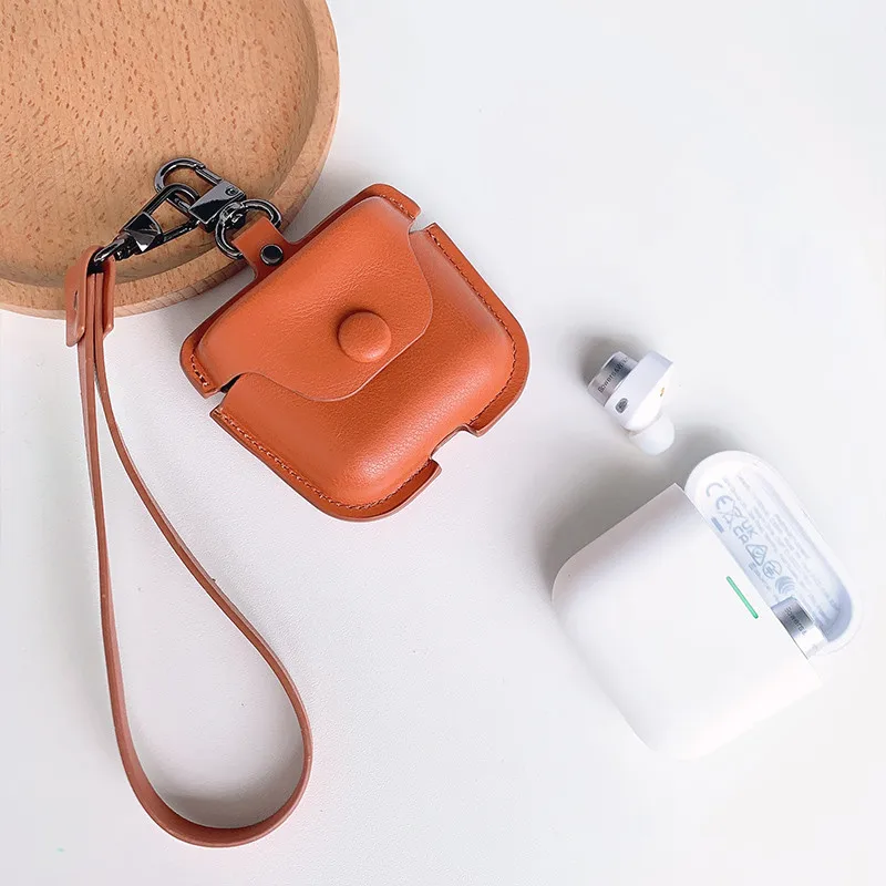 Para Bowers & Wilkins PI7 / PI5 Funda blanda de cuero B & W PI7 s2 / PI5 s2 Funda blanda de silicona Funda protectora con colgante de cordón de cuero - imagen 4