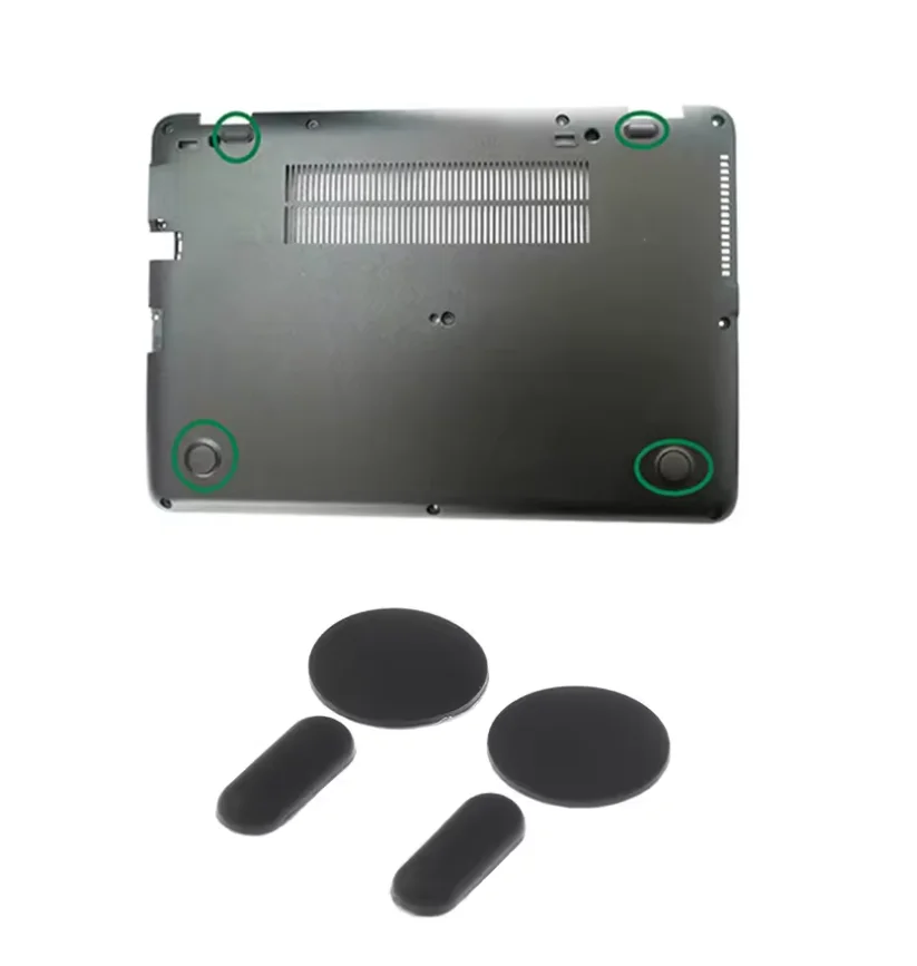 Nuevo 4 unids/lote cubierta inferior para portátil almohadilla de pies de goma para HP 840 745 820 725 850 755 G3 G4 funda inferior pies de goma
