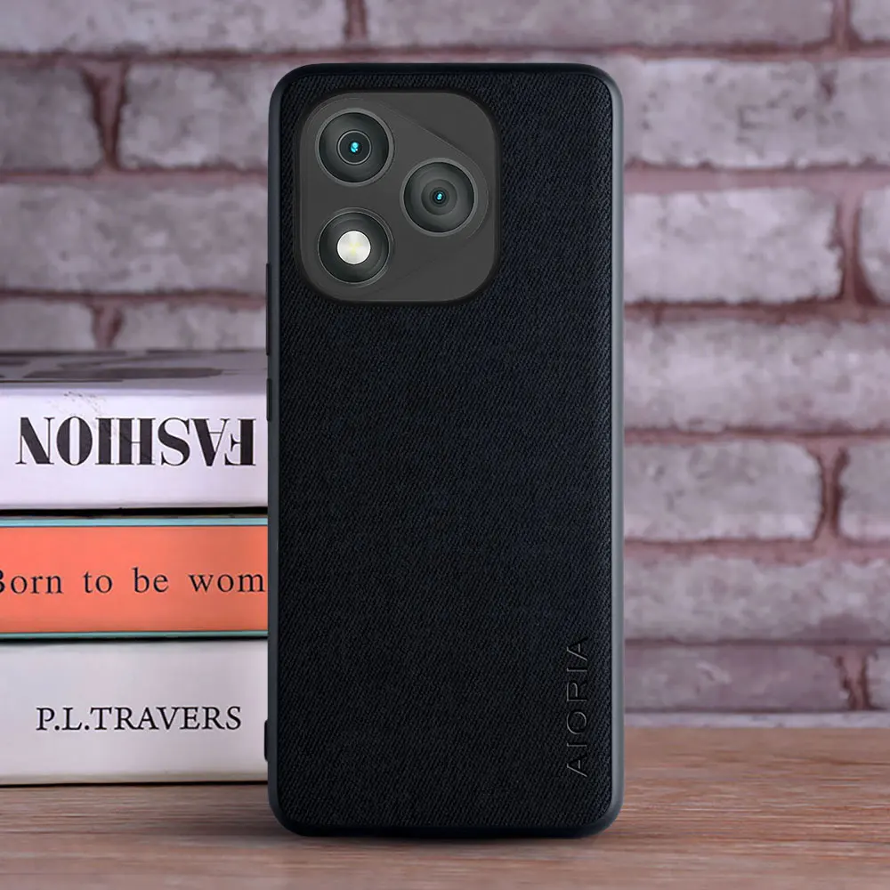 Funda para Honor 400 lite cuero maestro textil duro cuero moda teléfono cubierta Coqua para honor 400 lite Pro 5G funda capa - imagen 3