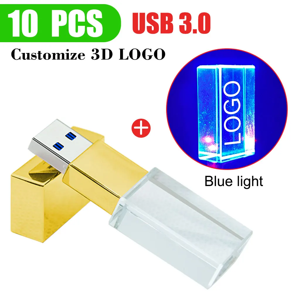 gold-blue led
