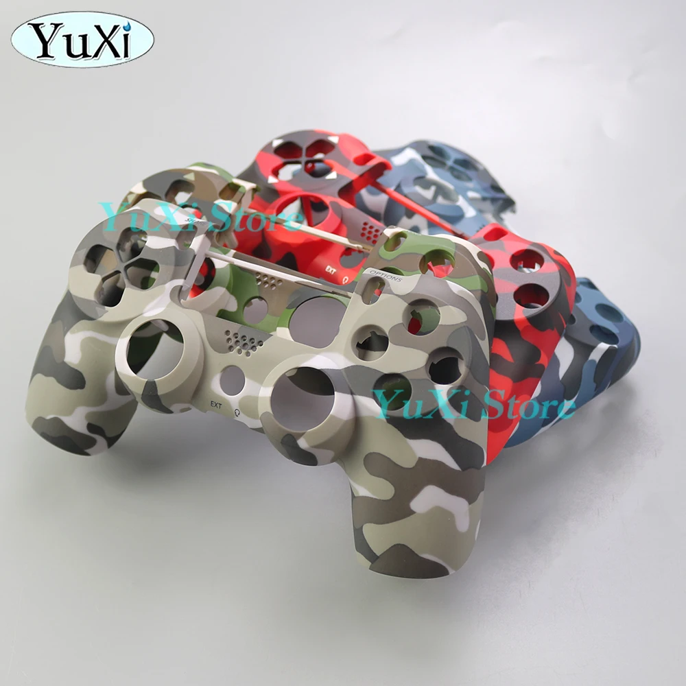 Para PS4 JDS JDM 050 055 carcasa frontal reemplazo de placa frontal para PlayStation 4 controlador de mando - imagen 5