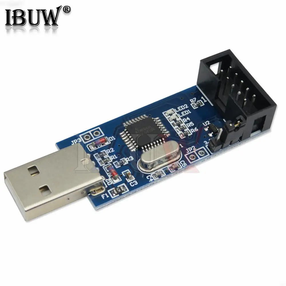 1 Uds USBASP USBISP AVR programador USB ISP USB ASP ATMEGA8 ATMEGA128 soporte Win7 64 STK500 - imagen 3