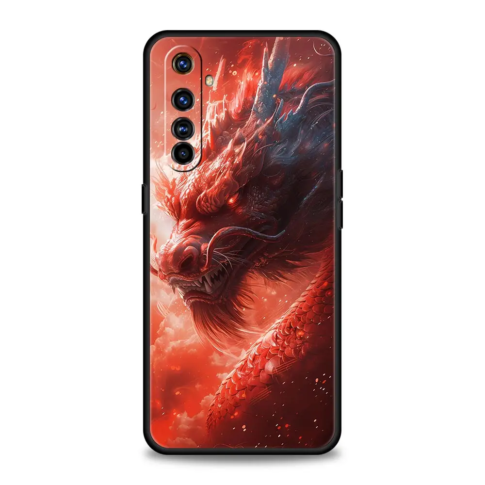 Funda de teléfono con dragón chino de Color ilusorio para Realme 12 11 10 9 8 5G 7 6 GT5 GT3 GT2 Pro C21 C11 C25 C35 GT Neo 2 3 3T 5 - imagen 4