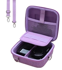 Funda LTGEM compatible con Canon PowerShot G7 X Mark II/G7 X Mark III/SX740/SX720 4K, violeta (solo funda)