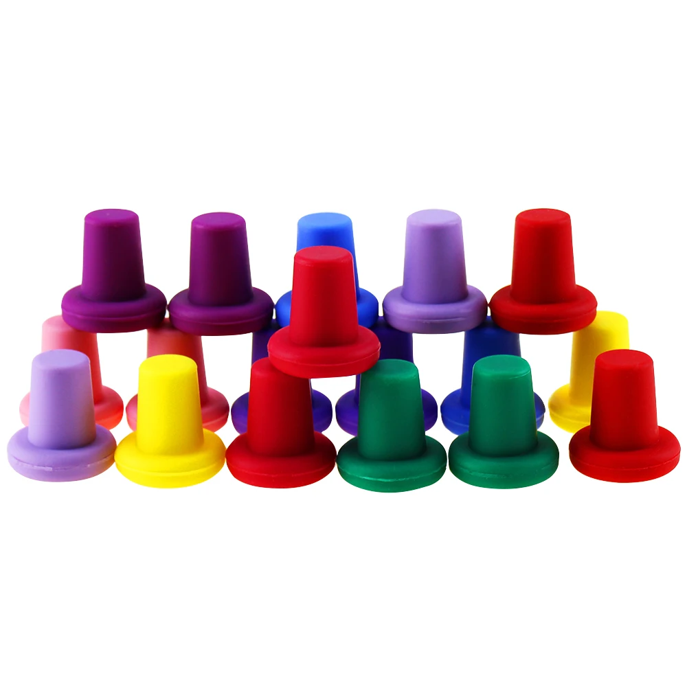 Tapón de silicona de calidad alimentaria, sellado a prueba de fugas, cerveza, vino tinto, botella de condimento, tapa de botella de mantenimiento fresco, tapón de goma Universal, 1 Uds. - imagen 4