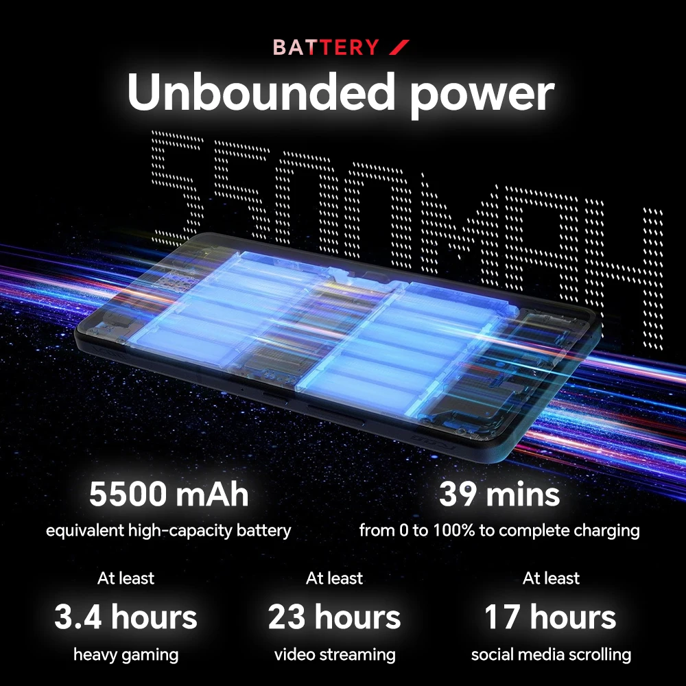 ASUS ROG 9 FE 5G Snapdragon 8 Gen 3 6,78 5500mAh 65W carga 185Hz pantalla FHD 5500mAh Android 15 versión Global ROG 9 - imagen 5