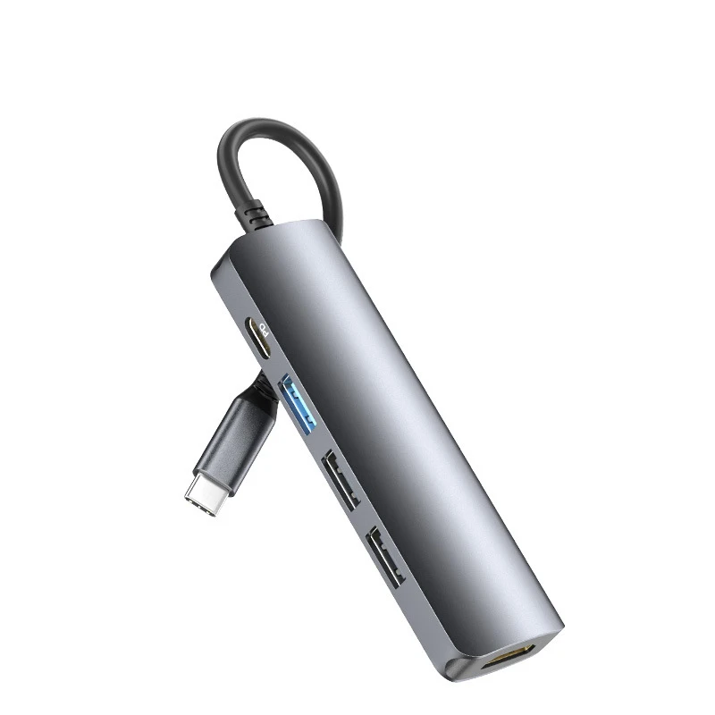 UTHAI TZ10 accesorios para ordenador portátil cinco en uno tipo C hub 4K HDMI II convertidor de estación de acoplamiento PD100W carga transmisión de 5Gbps - imagen 5