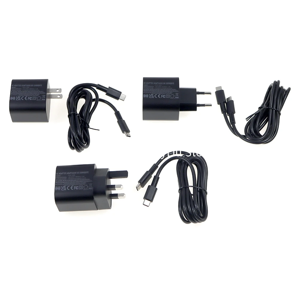 Cargador rápido de 60W CA para interruptor 2, fuente de alimentación tipo C, compatible con modo de TV, cargador de pared para consola, 1 ud. - imagen 4