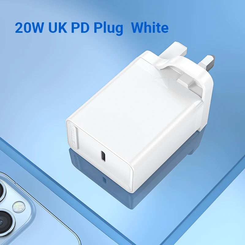 UK Plug White