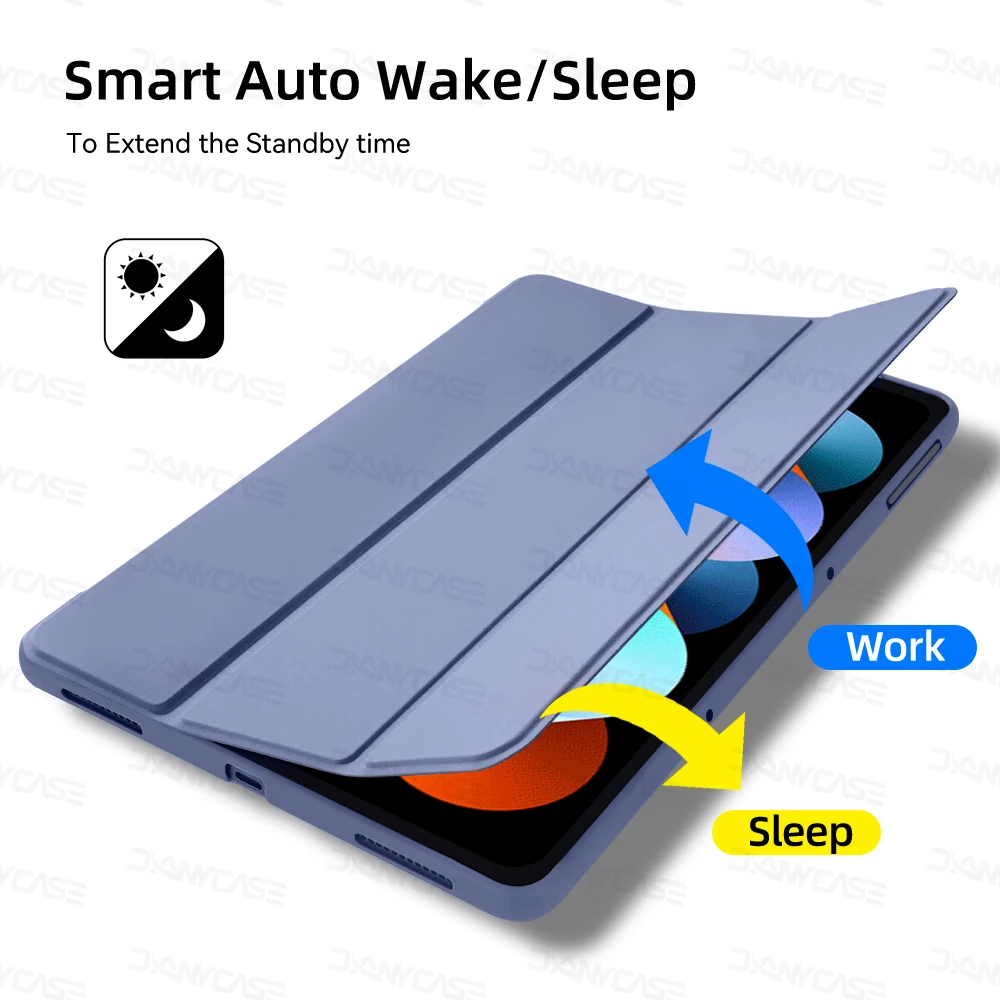 Para Xiaomi Redmi Pad Pro 12,1 "2024 funda con tapa y soporte PU funda protectora para RedMi Pad SE 11in 2023 accesorios para tableta - imagen 4