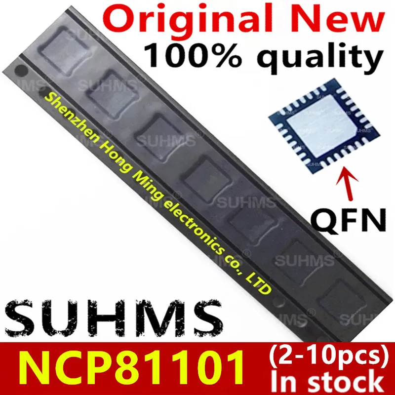 Chipset de QFN-28 NCP81101, NCP81101MNTXG, 100% nuevo, 2-10 unidades