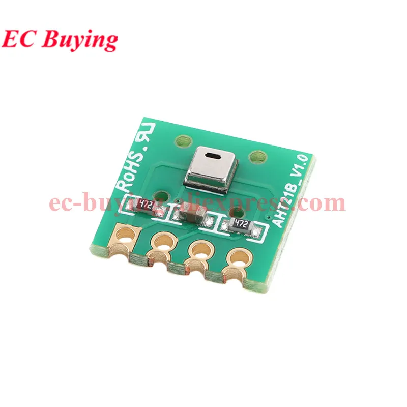 Módulo Sensor Digital de temperatura y humedad de alta precisión AHT21 AHT21B, comunicación I2C, reemplazo SHT20 para Arduino, 1-10 Uds. - imagen 3