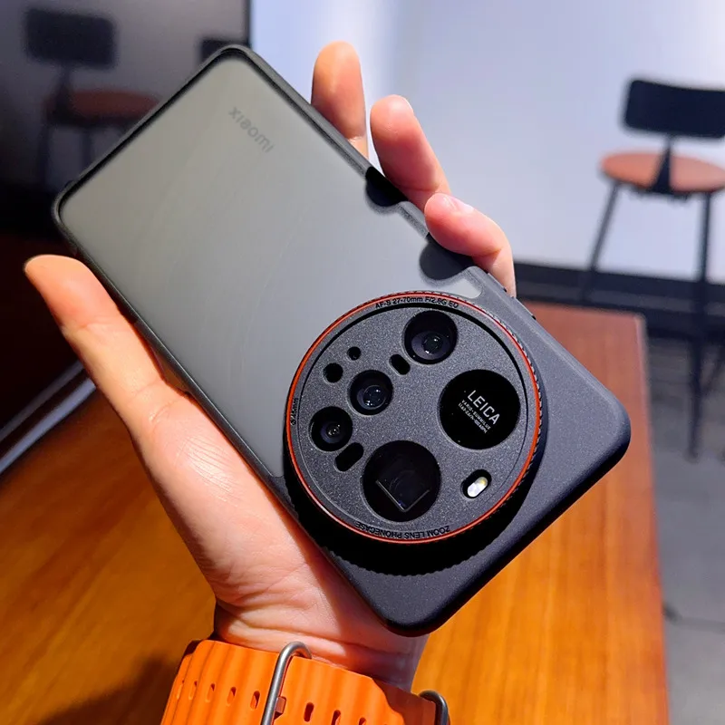 Para Xiaomi Mi 15 Ultra funda dura transparente mate a prueba de golpes funda protectora trasera para Xiaomi Mi15 Ultra carcasa de teléfono - imagen 2