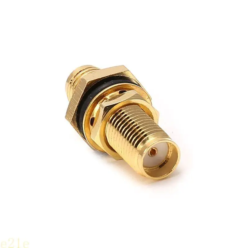 E21E SMA RF Conector Recto Convertidor Coaxial Panel Monte O-Ri