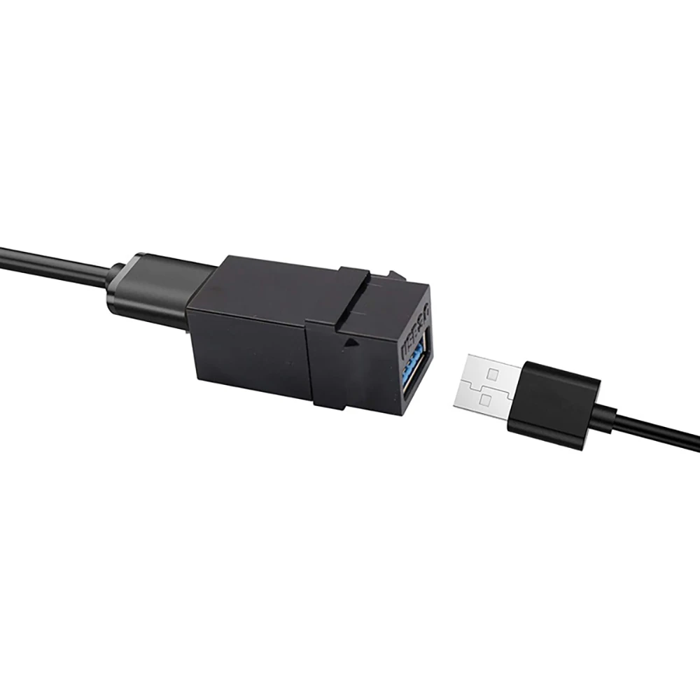 Divisor de Cable USB 3,0, convertidor hembra a hembra, módulo AF de alta velocidad, adaptador de transferencia de datos, base de carga para ordenador portátil y PC - imagen 2