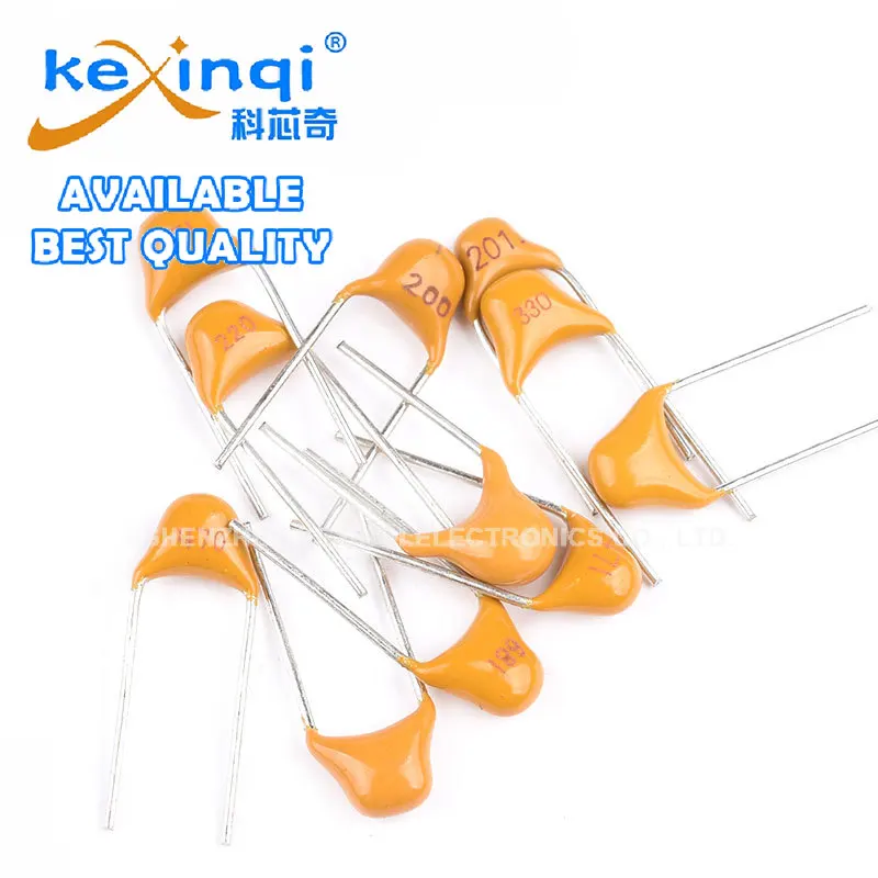 (10 uds) condensador monolítico de 50V 101 102 103 104 105 220 330 50V 100PF 1NF 10NF 0,1 UF 22/33P 100nf 22PF 33PF multicapa 472 332 - imagen 5