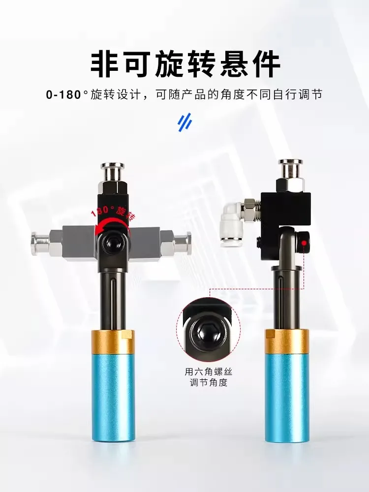 Ventosas de vacío colgantes giratorios, accesorios universales, amortiguación neumática, puede ser soporte retráctil, acceso al manipulador - imagen 5