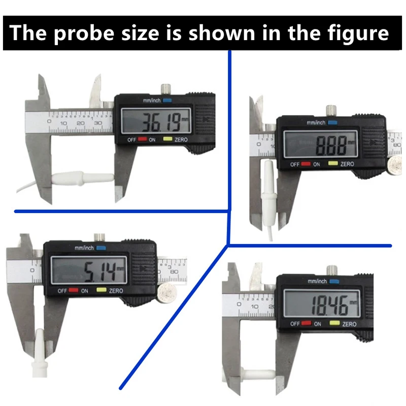 Sonda de temperatura negativa para tanque de peces, carcasa de plástico impermeable con Sensor de temperatura, 10K, B3950, NTC, 1 piezas - imagen 5