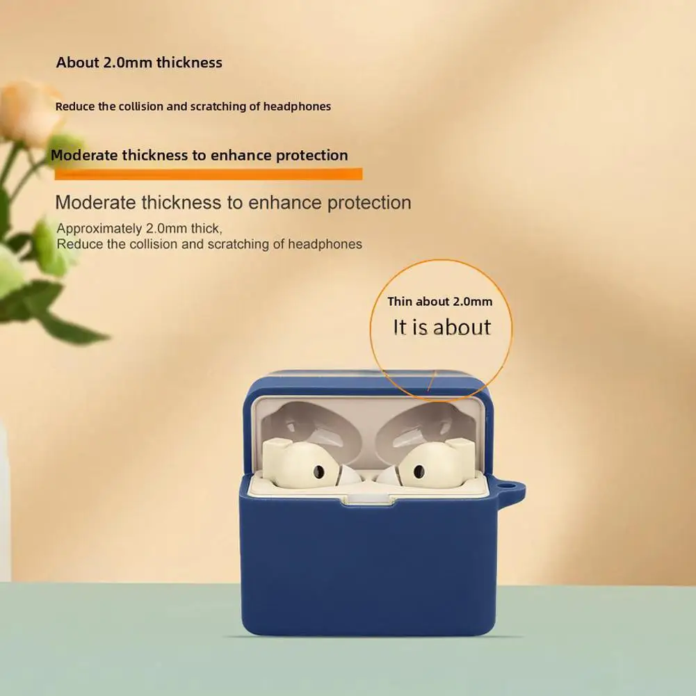 Para MOONDROP MOCA funda para auriculares carcasa suave de silicona funda para oreja conectada funda protectora de silicona para auriculares - imagen 4