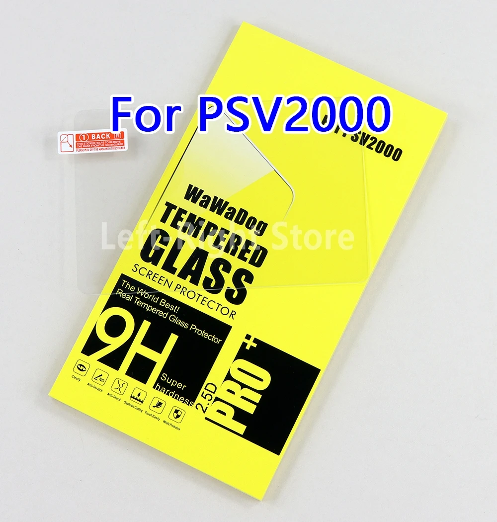 30 Uds reemplazo para PSV1000 9H Protector de pantalla de vidrio película protectora de cubierta anti película para PSV 2000 PS VITA 2000 PSVITA Slim - imagen 2